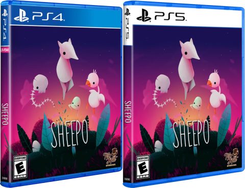 sheepo physical retail release esrb us limited run games playstation 4 playstation 5 cover www.limitedgamenews.com