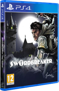 sword breaker physical retail release pegi eu red art games playstation 4 cover www.limitedgamenews.com