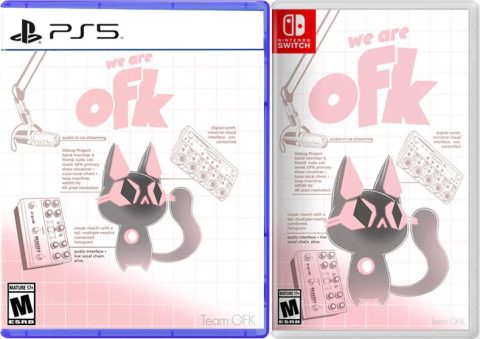 we-are-ofk-physical-retail-release-esrb-us-iam8bit-playstation-5-nintendo-switch-cover-www.limitedgamenews.com