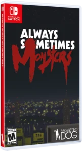 always-sometimes-monsters-physical-retail-release-esrb-us-vagabond-dog-nintendo-switch-cover-www.limitedgamenews.com