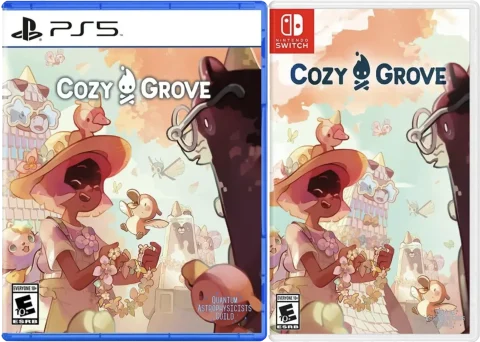 cozy-grove-physical-retail-release-esrb-us-iam8bit-playstation-5-nintendo-switch-cover-www.limitedgamenews.com