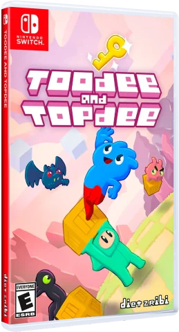 toodee-and-topdee-physical-retail-release-esrb-us-diet-zribi-x-limited-run-games-nintendo-switch-cover-www.limitedgamenews.com