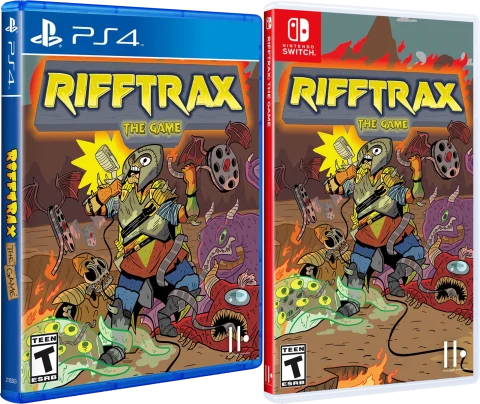 rifftrax-the-game-physical-retail-release-esrb-us-wide-right-interactive-x-limited-run-games-playstation-4-nintendo-switch-cover-www.limitedgamenews.com