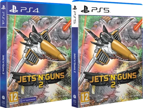 jets-n-guns-2-standard-and-deluxe-edition-physical-retail-release-pegi-eu-red-art-games-playstation-4-playstation-5-cover-www.limitedgamenews.com