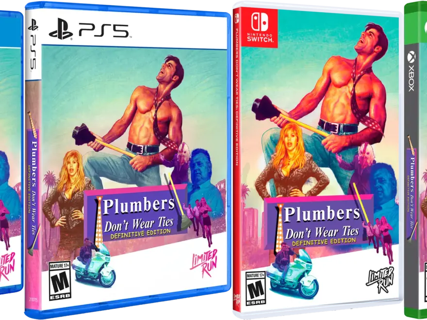 plumbers-dont-wear-ties-definitive-edition-standard-edition-physical-retail-release-esrb-us-playstation-4-playstation-5-nintendo-switch-xbox-series-x-cover-www.limitedgamenews.com
