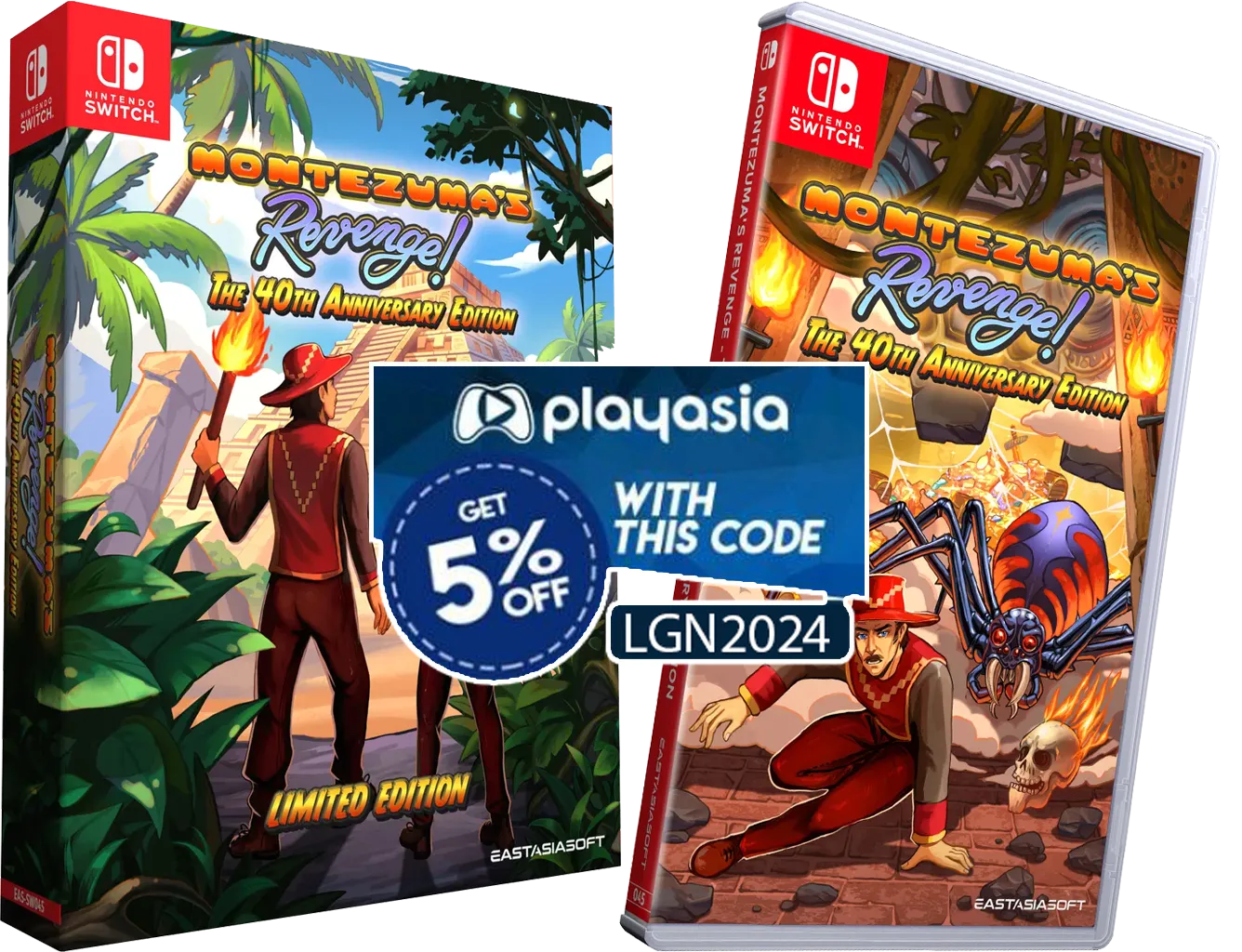 Montezuma's Revenge: 40th Anniversary Edition | Nintendo Switch