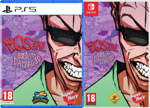 postal-brain-damaged-physical-retail-release-pegi-eu-super-rare-games-playstation-5-nintendo-switch-cover-www.limitedgamenews.com