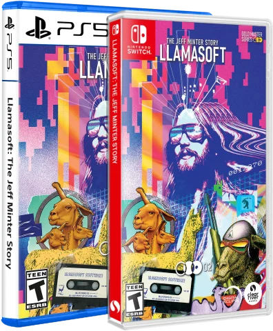 llamasoft-the-jeff-minter-story-standard-edition-physical-retail-release-esrb-us-clear-river-games-limited-run-games-playstation-5-nintendo-switch-cover-www.limitedgamenews.com