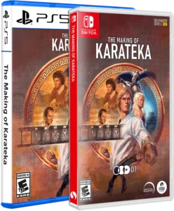 the-making-of-karateka-standard-edition-physical-retail-release-esrb-us-clear-river-games-limited-run-games-playstation-5-nintendo-switch-cover-www.limitedgamenews.com