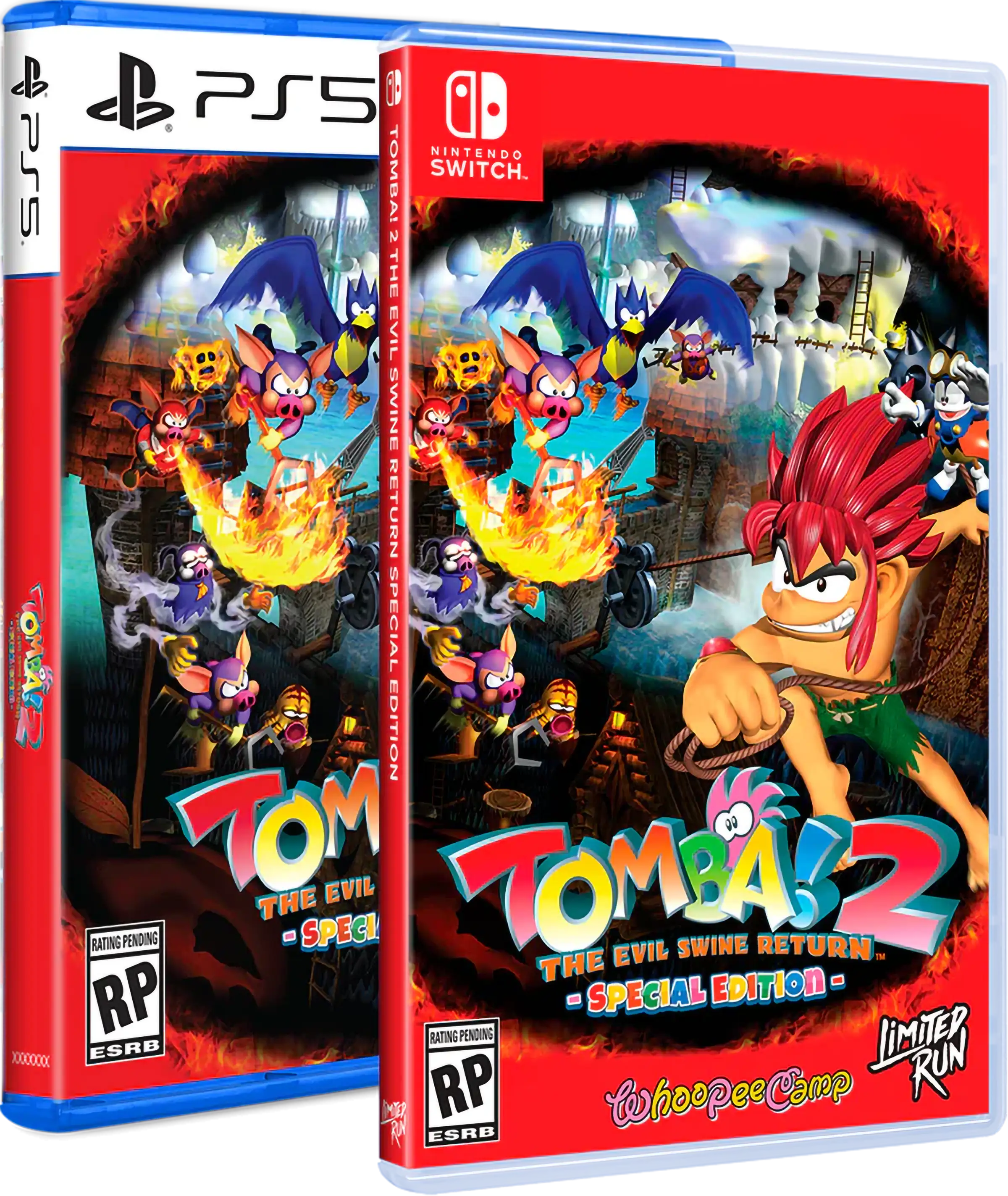 tomba-2-the-evil-swine-returns-special-edition-standard-edition-physical-retail-release-esrb-us-limited-run-games-playstation-5-nintendo-switch-cover-www.limitedgamenews.com