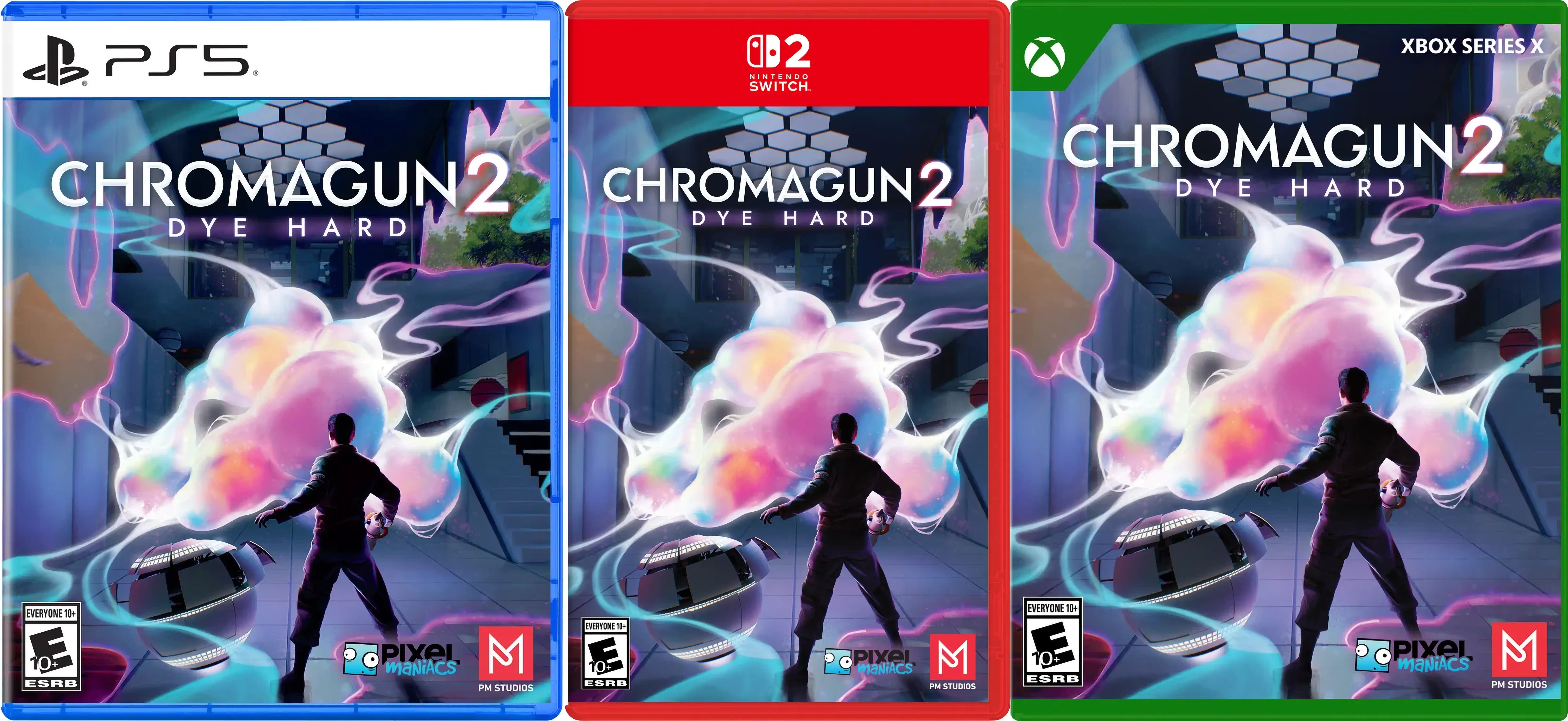 chromagun-2-dye-hard-physical-retail-release-pegi-eu-esrb-us-playstation-5-nintendo-switch-2-xbox-series-x-cover-www.limitedgamenews.com