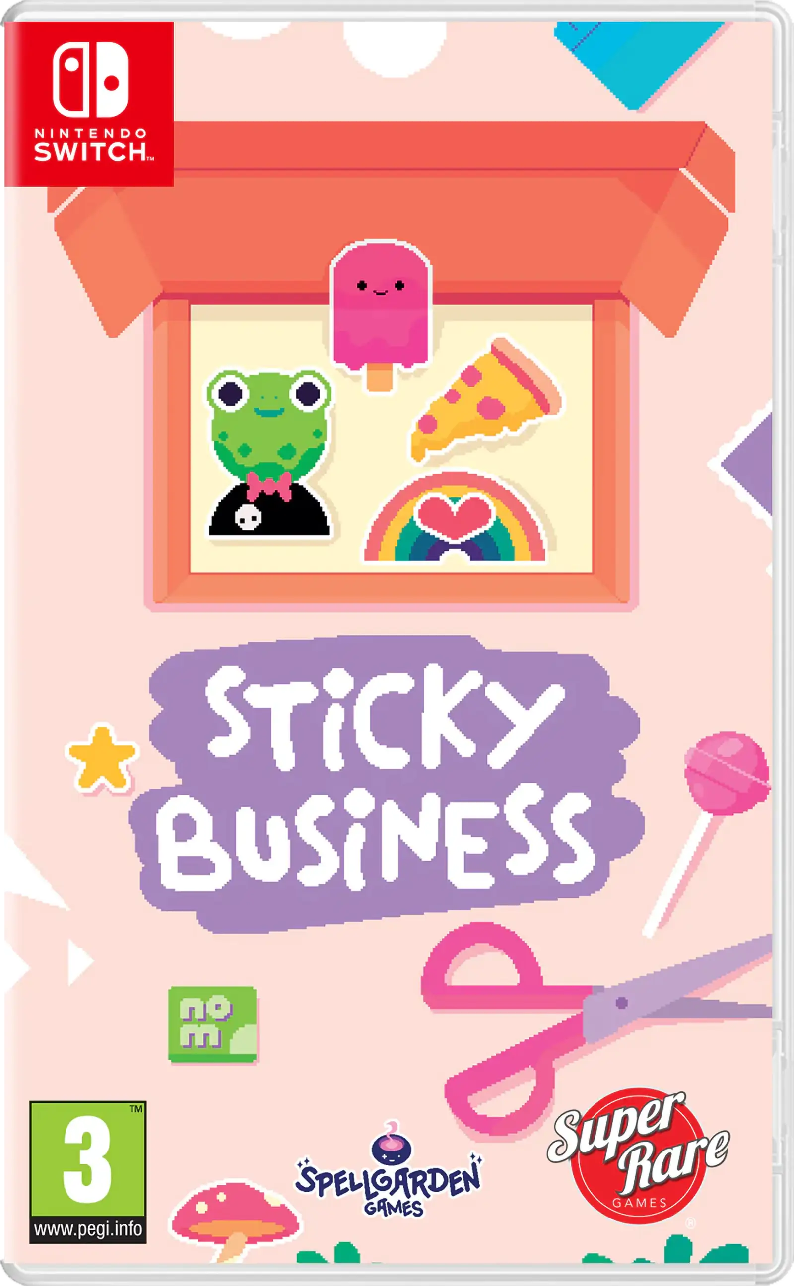 sticky-business-physical-retail-release-pegi-eu-super-rare-games-nintendo-switch-cover-www.limitedgamenews.com