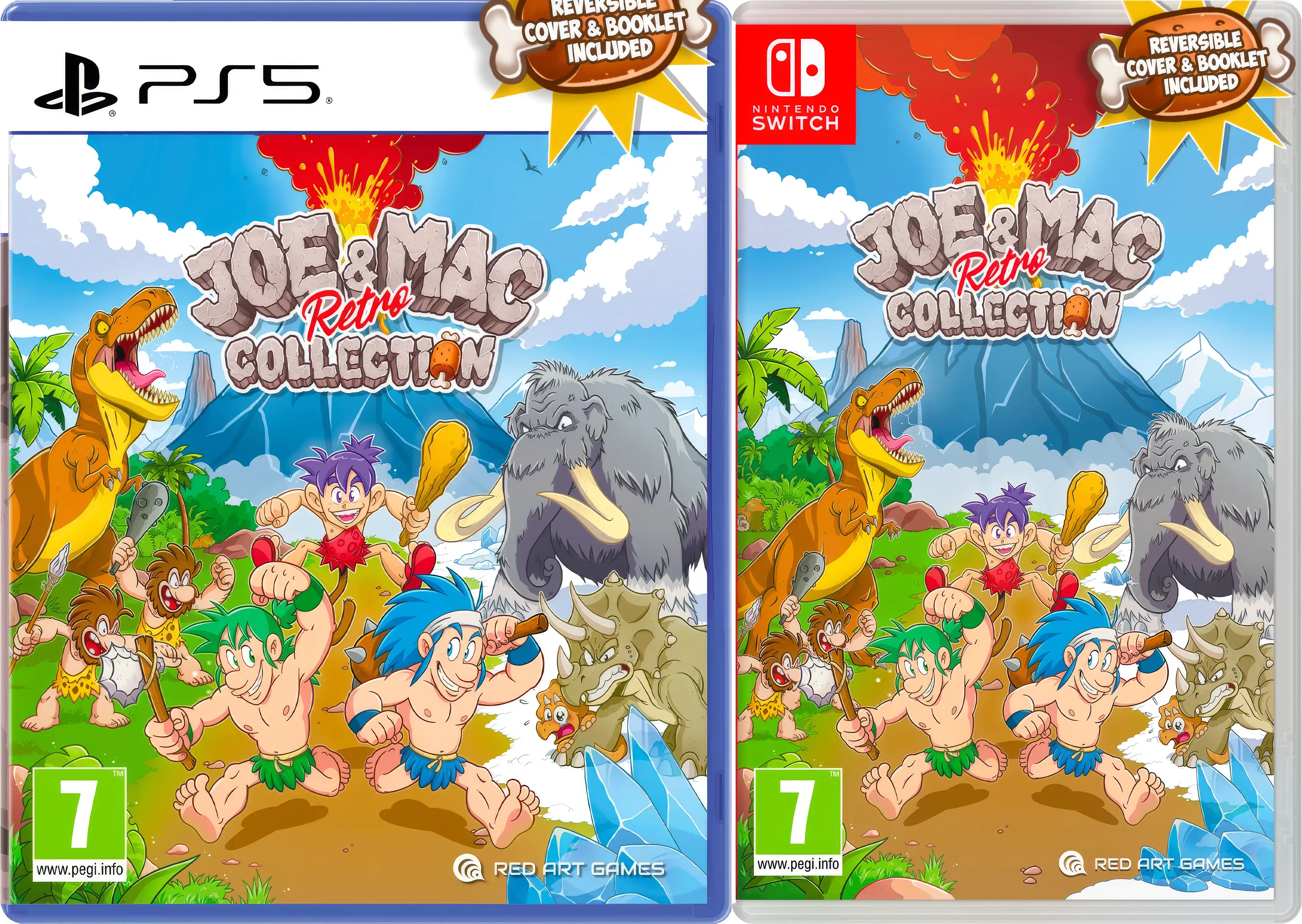 joe-&-mac-retro-collection-standard-edition-physical-retail-release-pegi-eu-red-art-games-playstation-5-nintendo-switch-cover-www.limitedgamenews.com